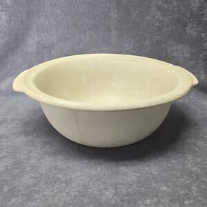Pampered Chef Stoneware Large Baking Bowl Family Heritage Collection USA